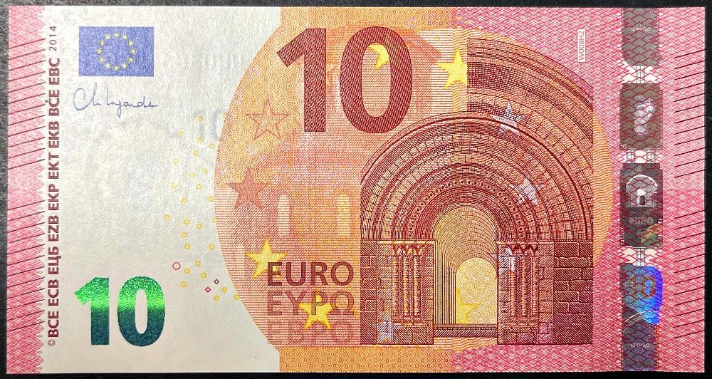 EURO (P 27w- Německo) bankovka 10 EURO (2020) - UNC