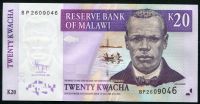 Malawi - (P 52d) 20 KWACHA (2009) - UNC