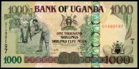 Uganda - (P 43d) 1000 Schillings (2009) - UNC