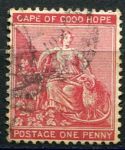 (1865) SG. 23 / MiNr. 7 - O - Cape of Good Hope - Sedící alegorie