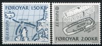 (1982) MiNr. 70 - 71 ** - Faerské ostrovy - EUROPA