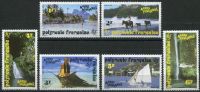 (1992) MiNr. 599 - 604 ** - Fr. Polynesie - Turismus