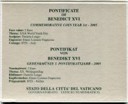 (2005) - 2 € - Vatikán - Dny mládeže v Kolíně nad Rýnem (UNC)