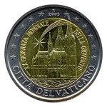 (2005) - 2 € - Vatikán - Dny mládeže v Kolíně nad Rýnem (UNC)