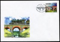 (2015) FDC MiNr. 1191 ** - Litva - Železniční most u Kretingy