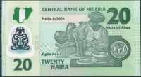 Nigerie (P 34q) 20 NAIRA (2021) - UNC