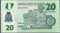 Nigerie (P 34q) 20 NAIRA (2021) - UNC