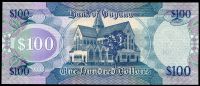 Guyana (P 36d) - 100 dolarů (2019) - UNC