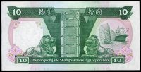 Hong Kong (P 191a1) bankovka 10 Dollars, HSBC (1.1.1985) - UNC