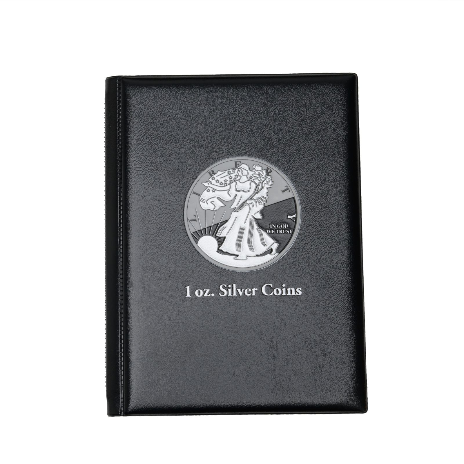 Leuchtturm ROUTE kapesní album na 48 ks stříbrných mincí (do Ø 41 mm)