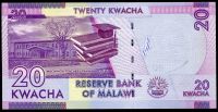Malawi (P 63f) 20 KWACHA (2020) - UNC