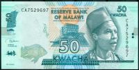 Malawi (P 64g) 50 KWACHA (2020) - UNC