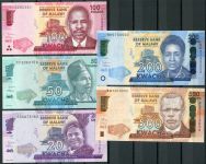 Malawi (set) 20 - 500 KWACHA (2014/2020) - UNC