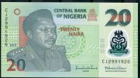 Nigerie (P 34i) 20 NAIRA (2013) - UNC