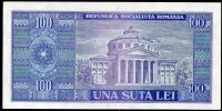 Rumunsko (P 97) bankovka 100 LEI (1966) UNC