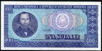 Rumunsko (P 97) 100 LEI (1966) UNC