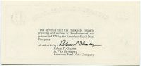 USA - certifikát 10 dollars Exchange bank St. Louis (1979)