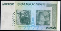 Zimbabwe - (P 79) 50 000 000 dollars (2008) - UNC