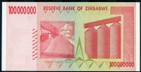 Zimbabwe - (P 80) 100 000 000 dollars (2008) - UNC