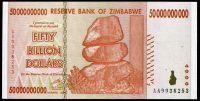 Zimbabwe - (P 86) 50 000 000 000 dollars (2008) - UNC