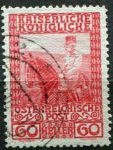 (1908) MiNr. 151 - O - Rakousko-Uhersko - známka ze série: 60. výročí vlády císaře Františka Josefa I.