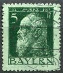 (1911) MiNr. 77 - O - Bayern - Princ Regent Luitpold (1821-1912)