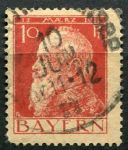 (1911) MiNr. 78 - O - Bayern - Princ Regent Luitpold (1821-1912)