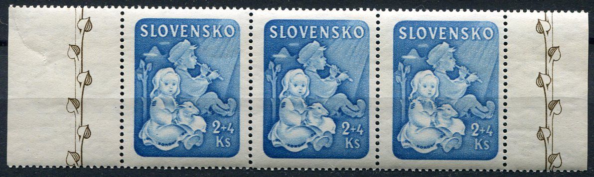 (1943) Pof. 119 **, 3-pá - Slovenský štát - Dětem