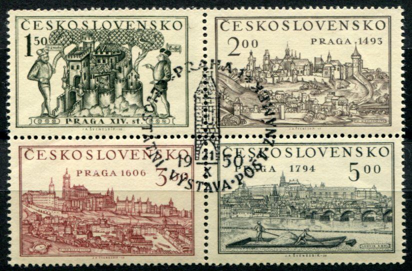 (1950) č. 558 - 561 - O - Československo - Praha 1950