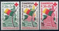 (1961) MiNr. 326 - 328 ** - Kamerun - Červený kříž
