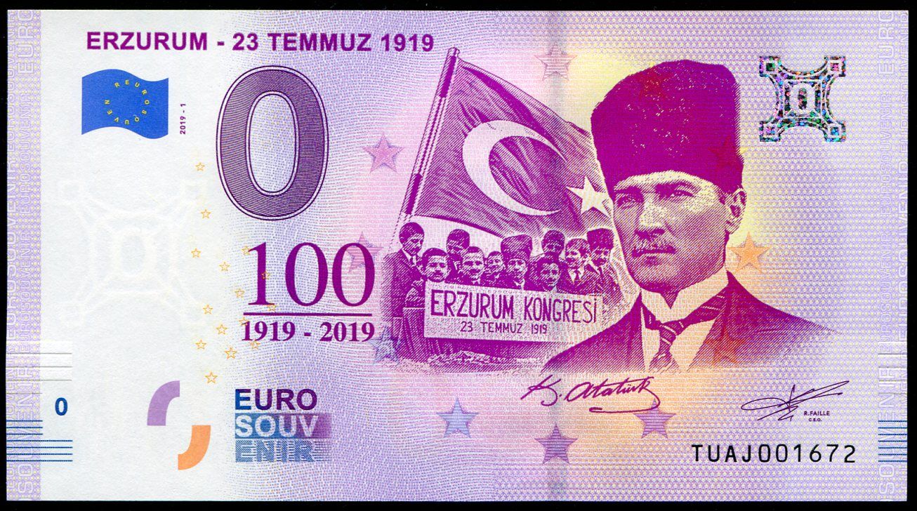 (2019-1) Turecko - Erzurum 1919 - € 0,- pamětní suvenýr