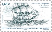 (2024) MiNr. ** - Francouzská Antarktida - Korveta La Dauphine