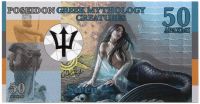Bohové řecké mytologie - 50 Apaxmi (Fantasy bankovka) - polymer