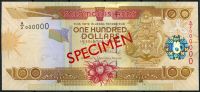Šalamounovy ostr. (P 30a.2s) 100 dollars (2006) - UNC - SPECIMEN