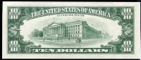 USA - P 499G - 10 dollars - 1995 série - UNC (G78576389D)