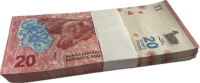 100 x Argentina (P 361a) - 20 Pesos (2017) - UNC