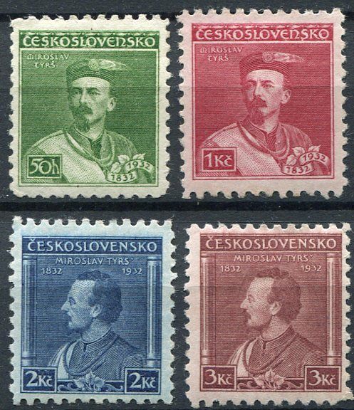 (1932) č. 268 - 271 * - Československo - Miroslav Tyrš