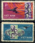 (1965) MiNr. 359 - 360 - O - Severní Vietnam - Start sovětské vesmírné lodi Voskhod