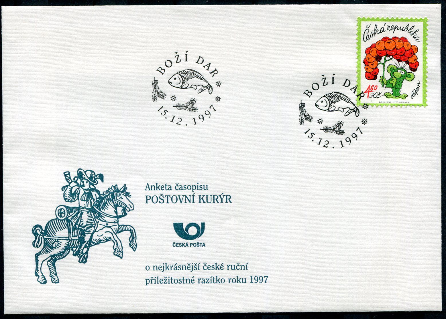 Česká pošta (1997) ARK 5 - Boží Dar - Vánoce