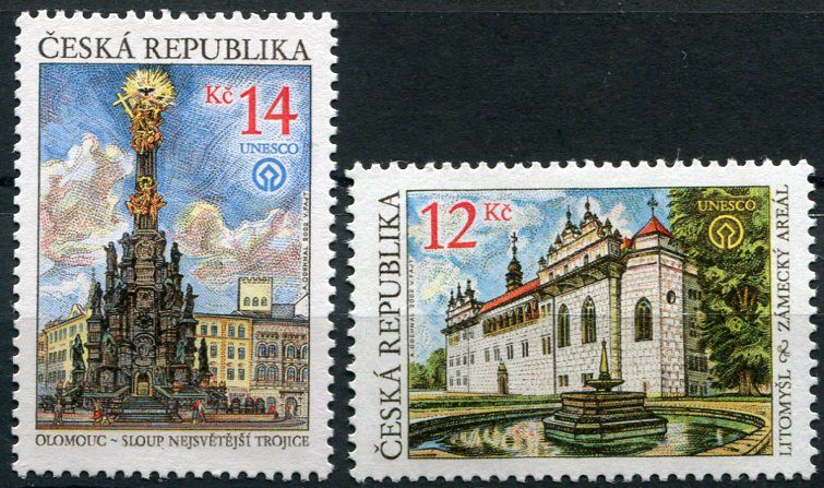Česká pošta (2002) č. 333 - 334 ** - Česká republika - Krásy naši vlasti