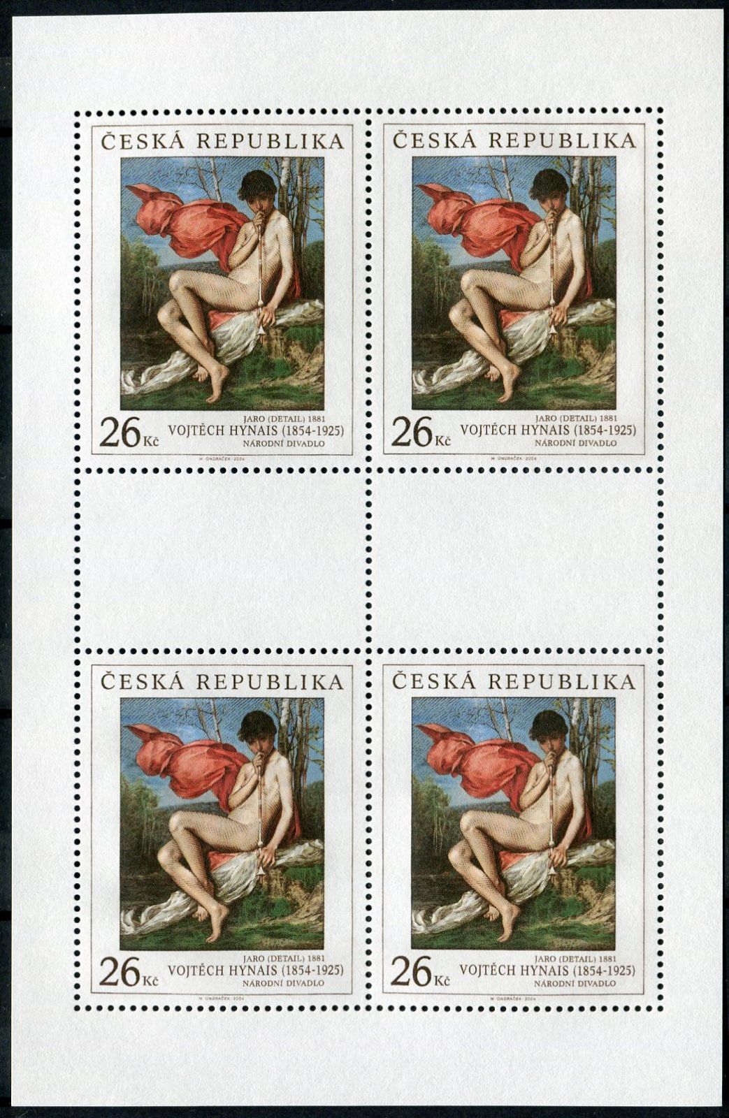 (2004) PL 419 ** - Česká republika - Umění 2004