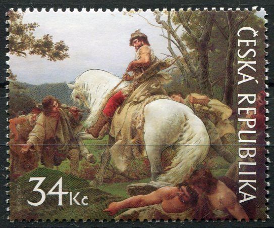 Česká pošta (2009) č. 617 ** - Česká republika - F. Ženíšek - Oldřích a Božena