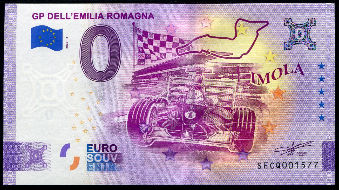 (2020-2) Itálie - GP Dell'e Emilia Romagna - Imola - € 0,- pamětní suvenýr