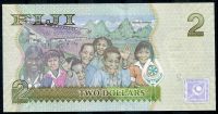 Fiji (P 109b) - 2 dollars (2011) - UNC