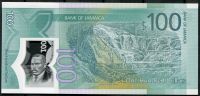 Jamajka (P 97a) - 100 Dollars (2022) - UNC - pamětní bankovka, polymer
