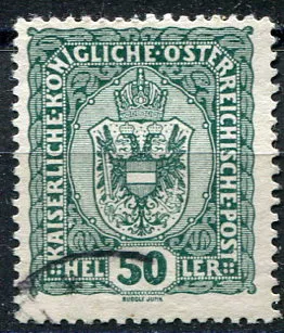 (1916) MiNr. 195 - O - Rakousko-Uhersko - Císařský znak