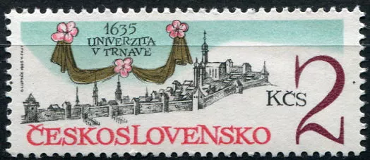 (1985) č. 2684 ** - Československo - 350. výročí založení university v Trnavě