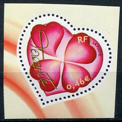 (2003) MiNr. 3677 ** - Francie - Srdce Torrente se čtyřlístkem