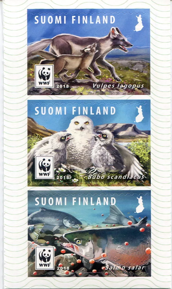 (2018) MiNr. 2563 - 2565 HB ** - Finsko - EUROPA, WWF II.