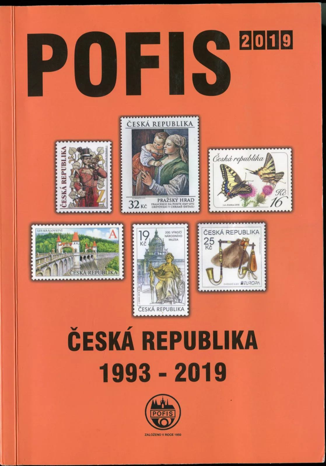 (2019) POFIS katalog Česká republika 1993-2019 (použitý)